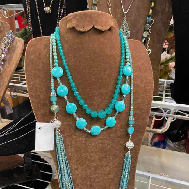 Jewelry at Stock & Stuffers seasonal Boutique at Anaheim Hills Festival