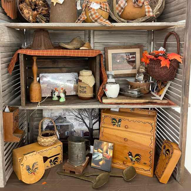 Vintage finds at Stock & Stuffers seasonal Boutique at Anaheim Hills Festival