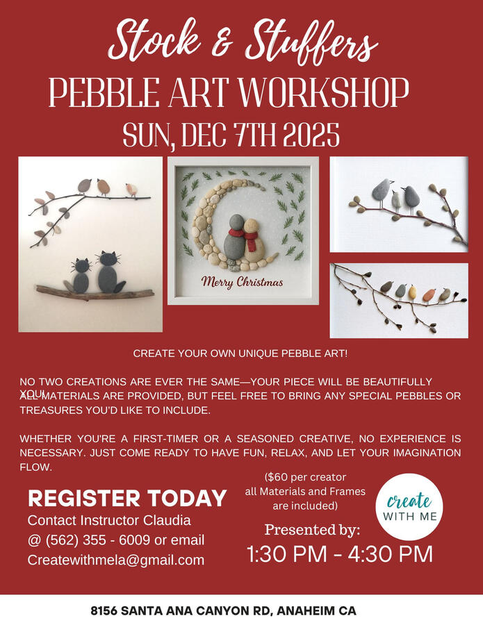 Pebble Art Workshop