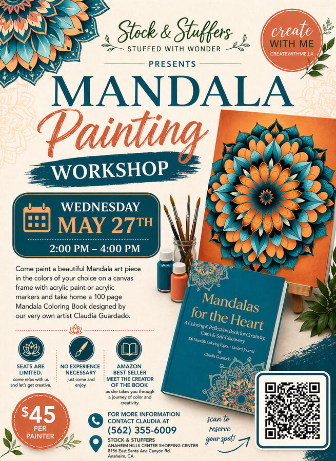 Mandala Painting Workshop Mandala Painting Workshop