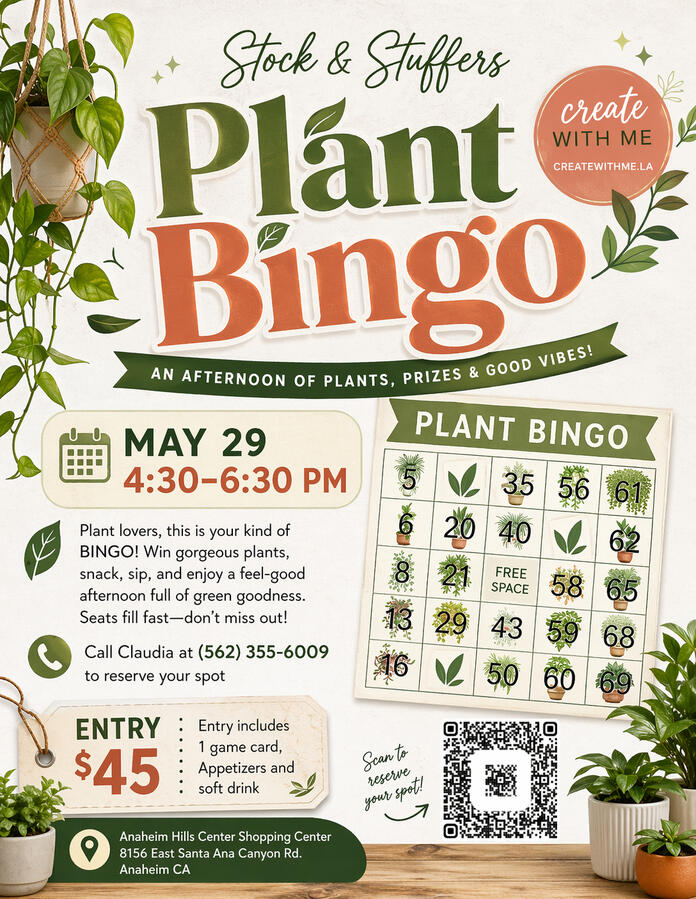 Plant Bingo